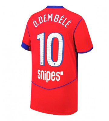 Paris Saint-Germain Ousmane Dembele #10 Tredjetrøje 2025-26 Kortærmet